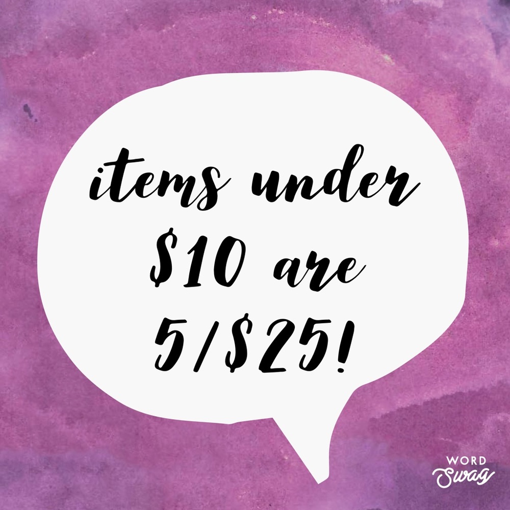 5/$25!